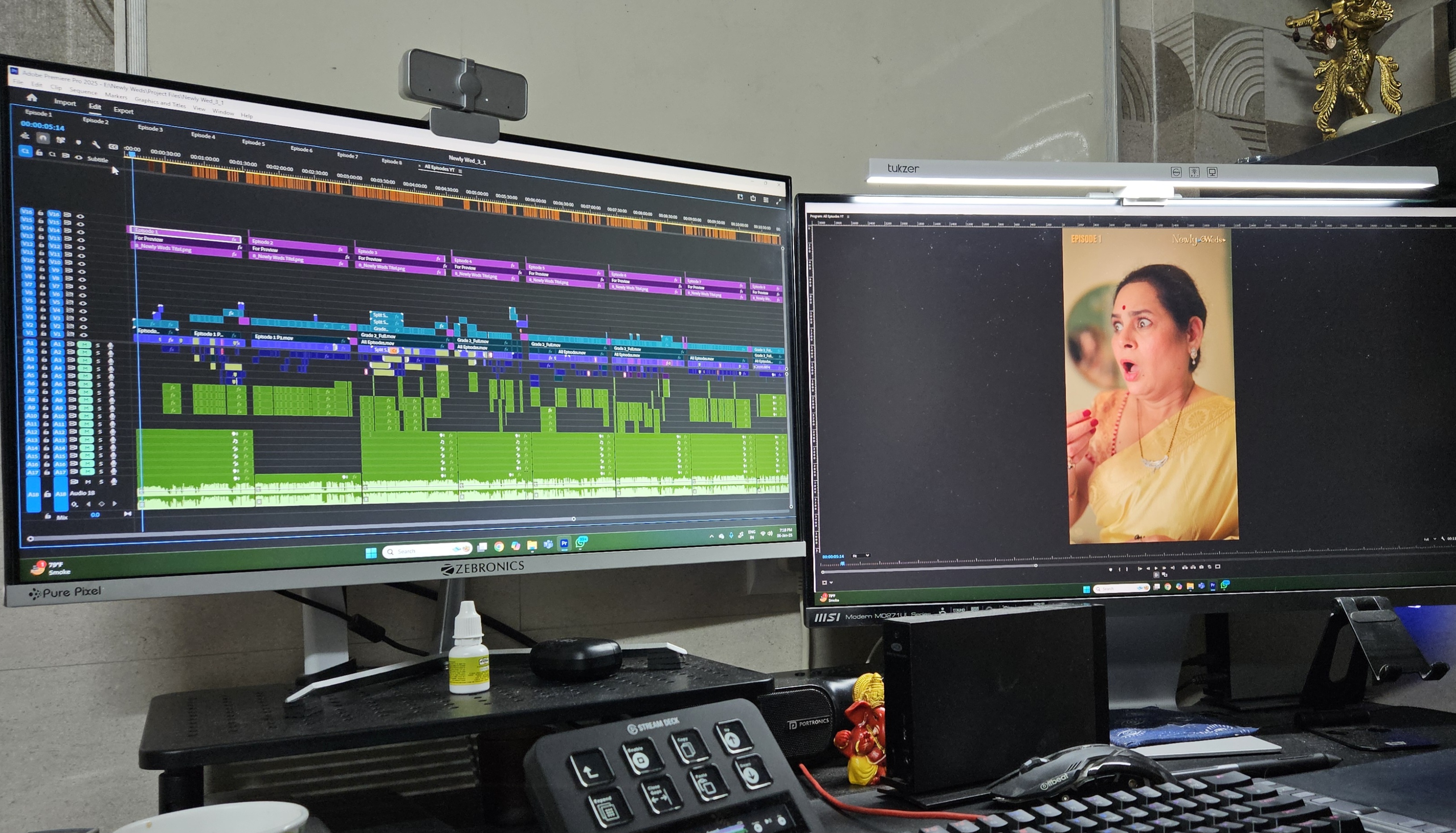 Editing suite